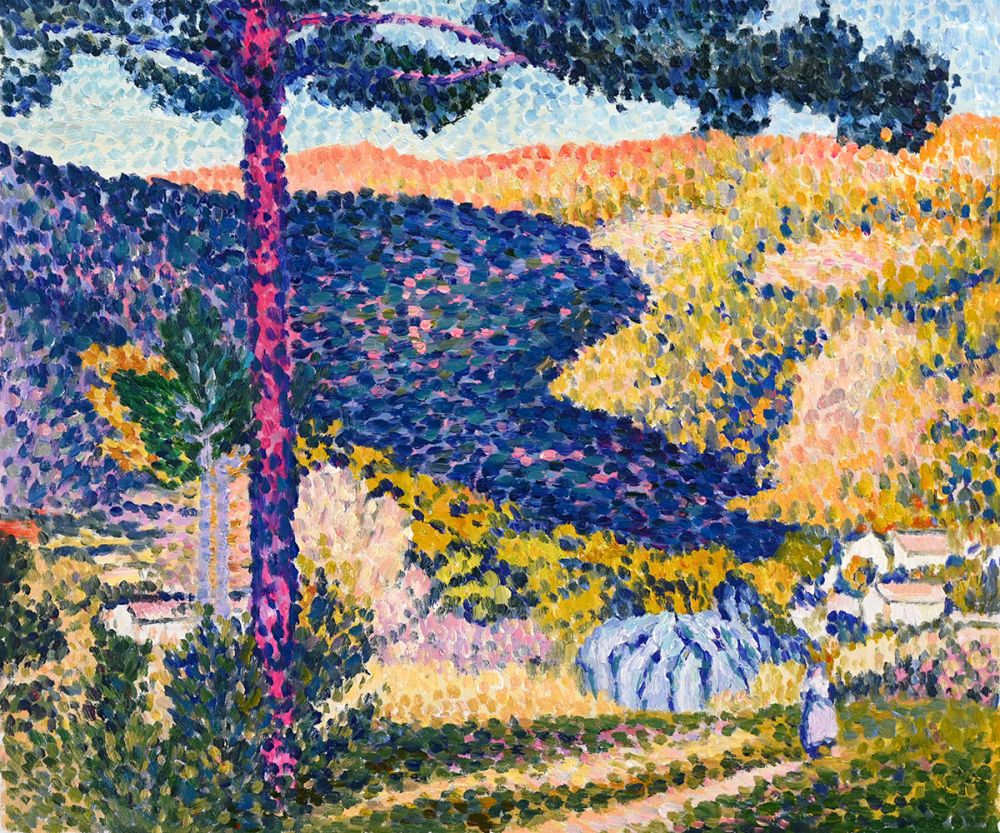 Valley with Fir (Shade on the Mountain