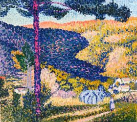 Valley with Fir (Shade on the Mountain)