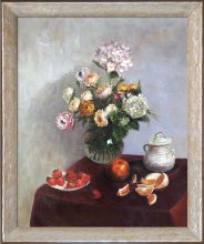 Flowers and Fruit Pre-Framed