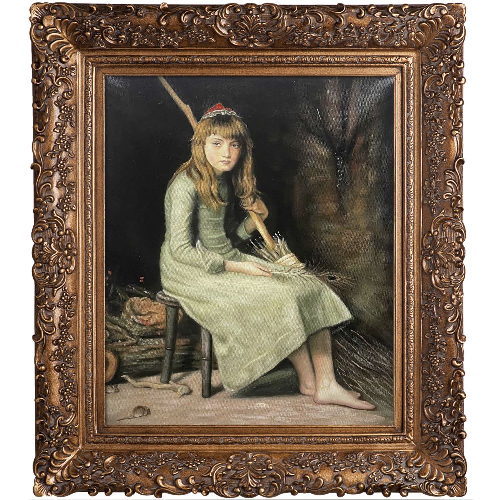 Cinderella Pre-framed - Burgeon Gold Frame 20"X24"