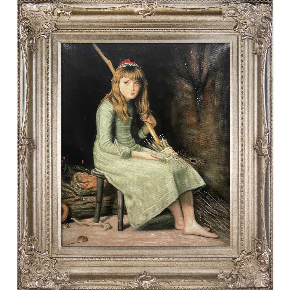 Cinderella Pre-framed - Renaissance Champagne Frame 20"X24"