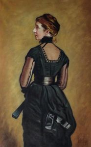 Portrait of Kate Perugini, daughter of Charles Dickens, 1880