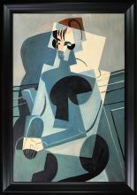 Portrait of Josette Gris Preframed