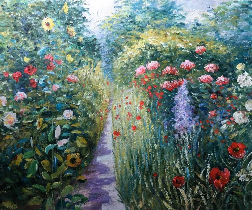Garden at Giverny (In Monet's Garden)