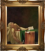 The Death of Marat, 1793 Pre-Framed