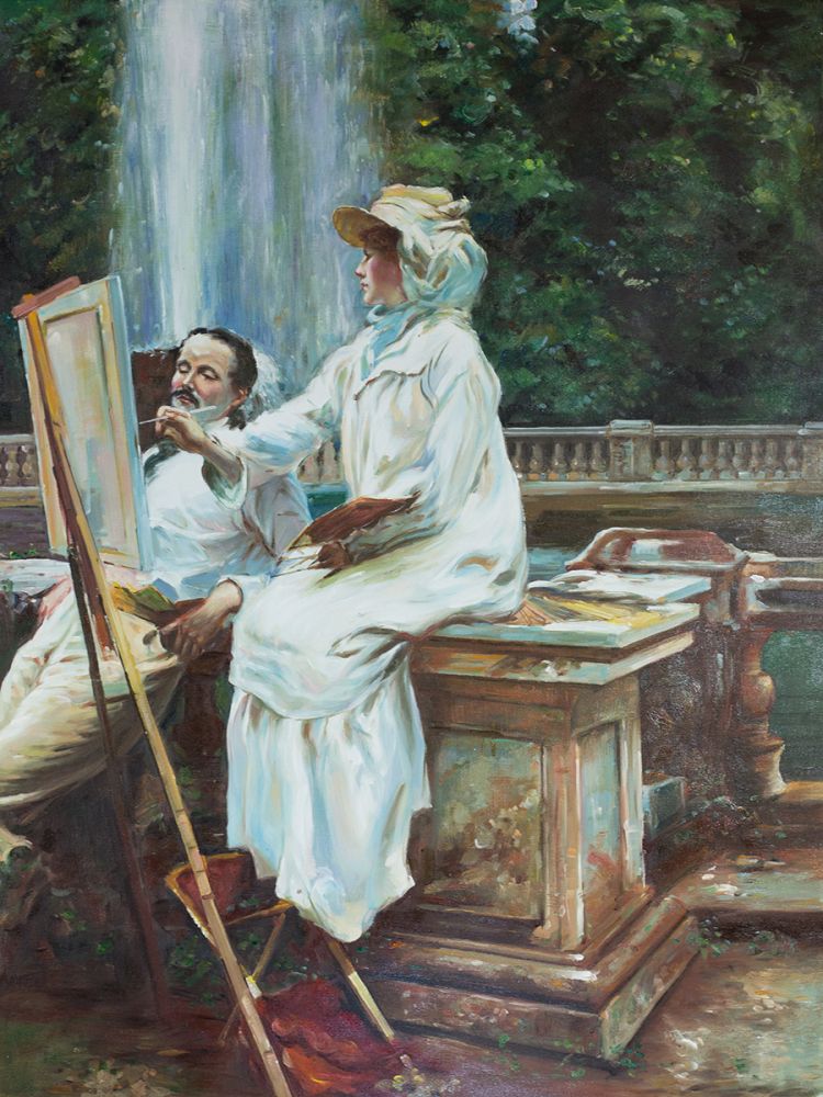 The Fountain, Villa Torlonia, Frascati, Italy