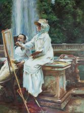 The Fountain, Villa Torlonia, Frascati, Italy