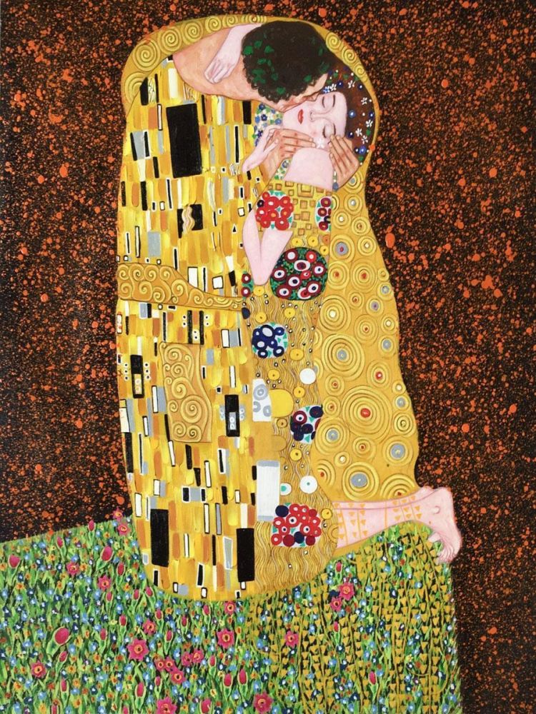 The Kiss (Full view)