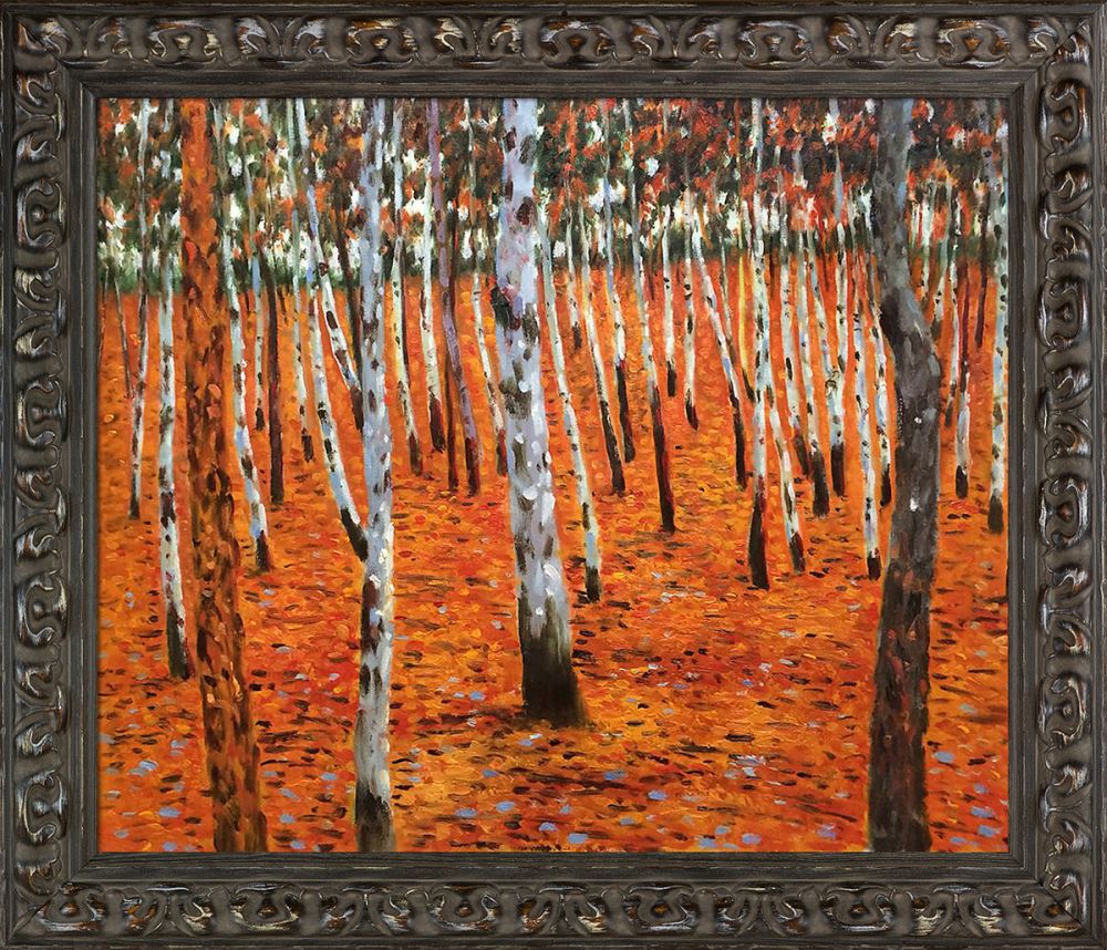 Beech Forest I Pre-Framed - Brimfield Weathered Black Frame 20" X 24"