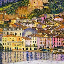 Malcesine on Lake Garda,1913