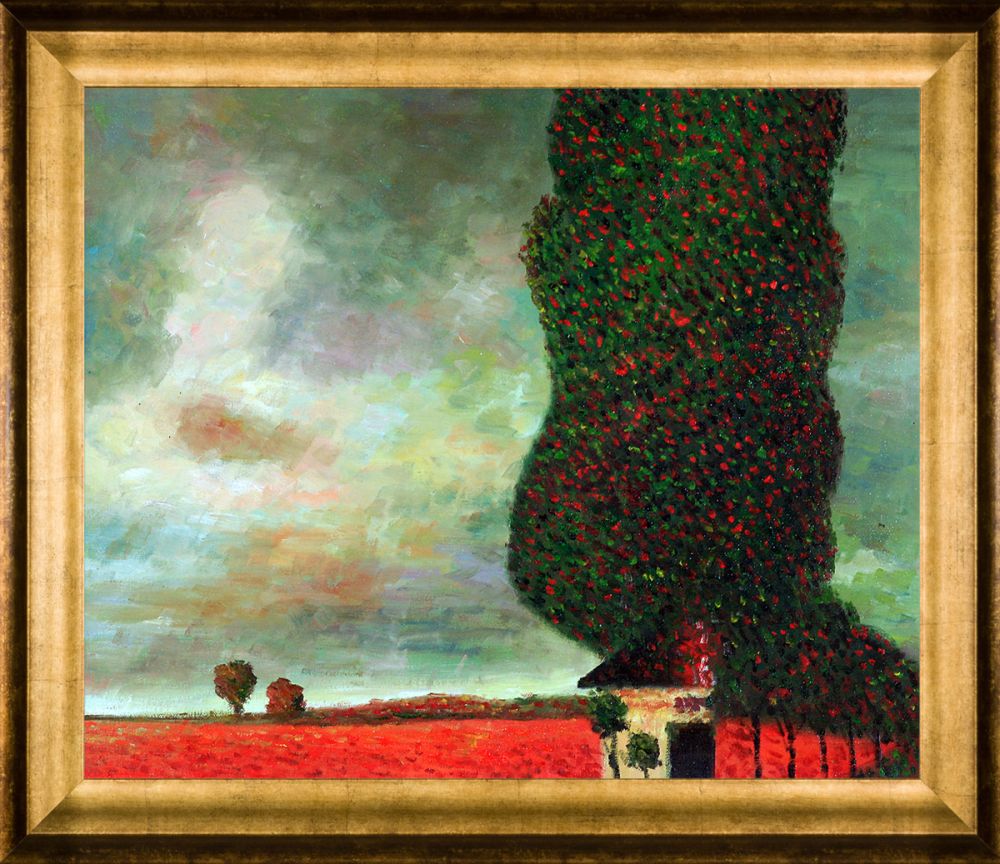 High Poplar Pre-Framed - Athenian Gold Frame 20"X24"