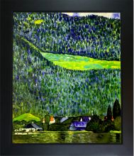 Unterach on Lake Atter,1915 Pre-Framed