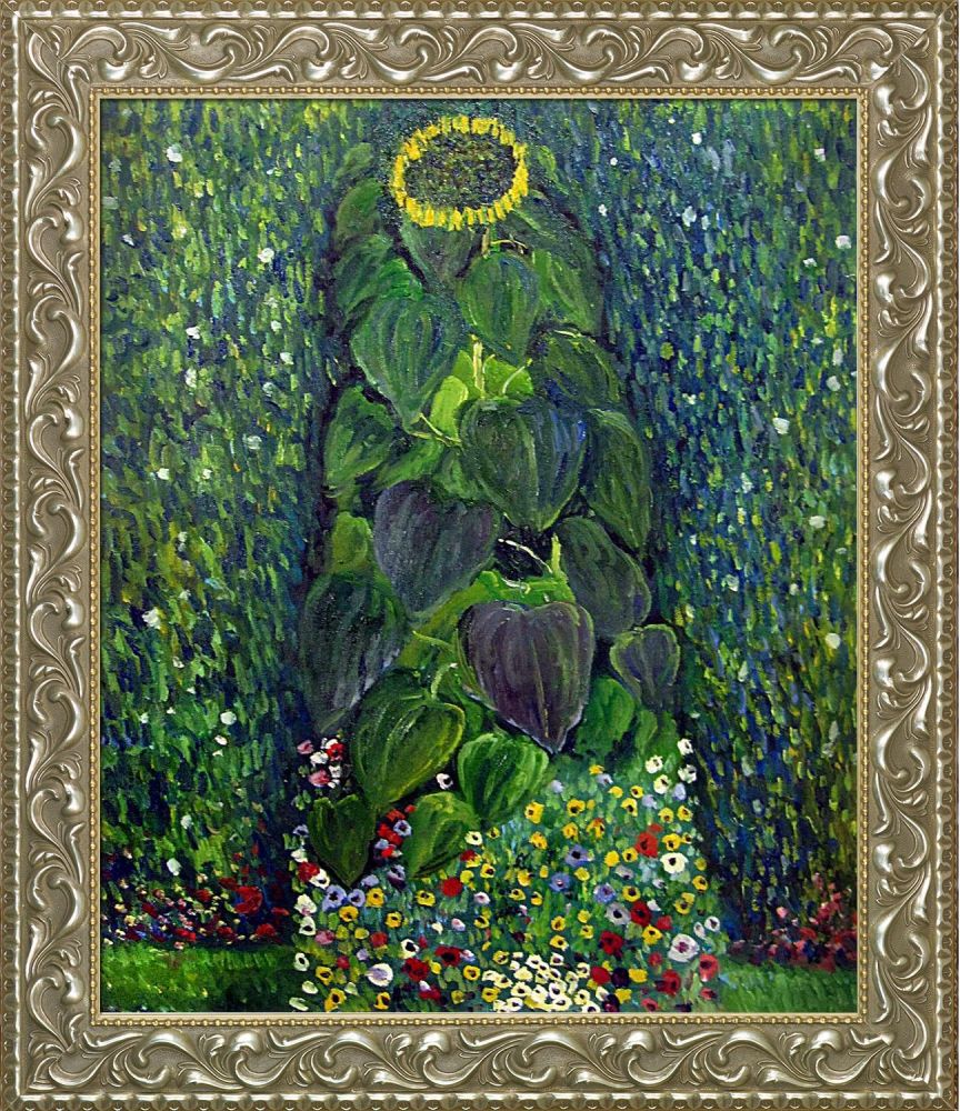 Sunflower Pre-framed - Rococo Silver 20"X24"