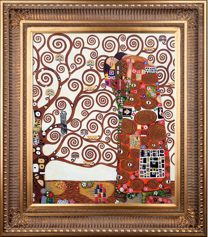 Fulfillment - The Embrace Pre-Framed - Regal Gold Frame 20"X24"