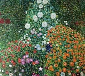 Flower Garden (White, Orange, and Pink)