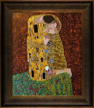 The Kiss (Full View - Luxury Line) Pre-Framed