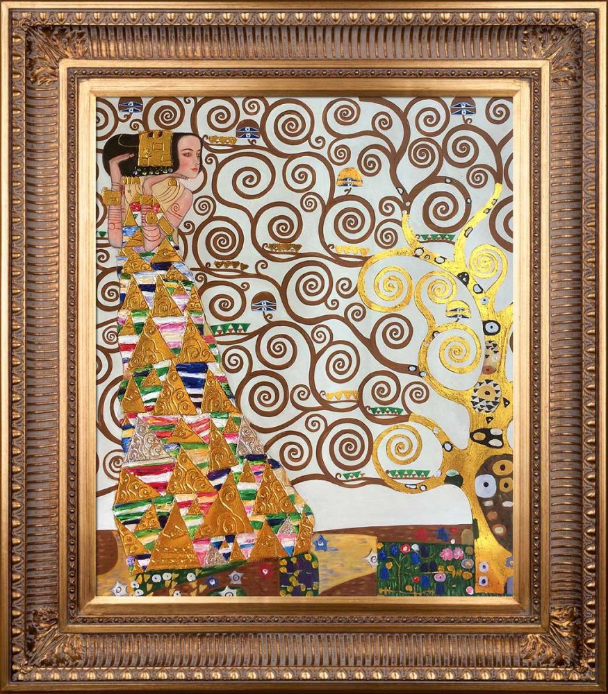 Expectation (Luxury Line) Pre-Framed - Regal Gold Frame 20"X24"