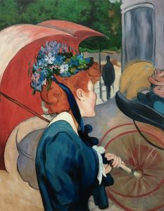 Woman with Umbrella, 1891