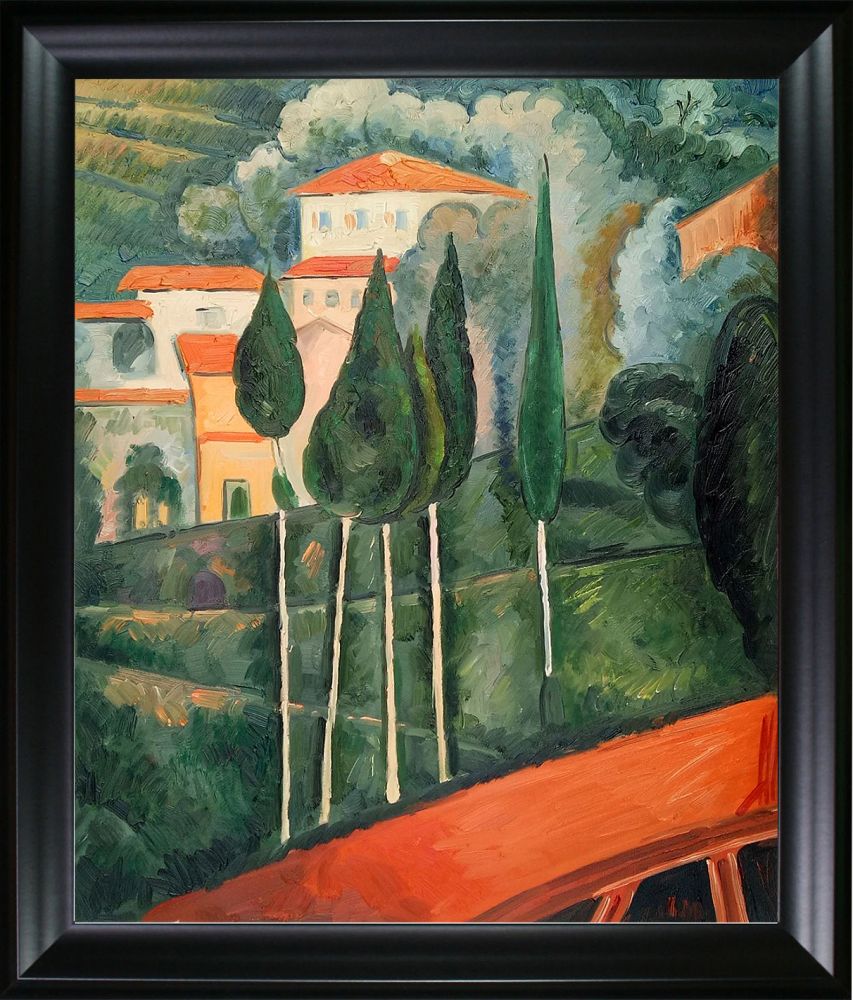 Landscape, Southern France - Black Matte Frame 20"X24"