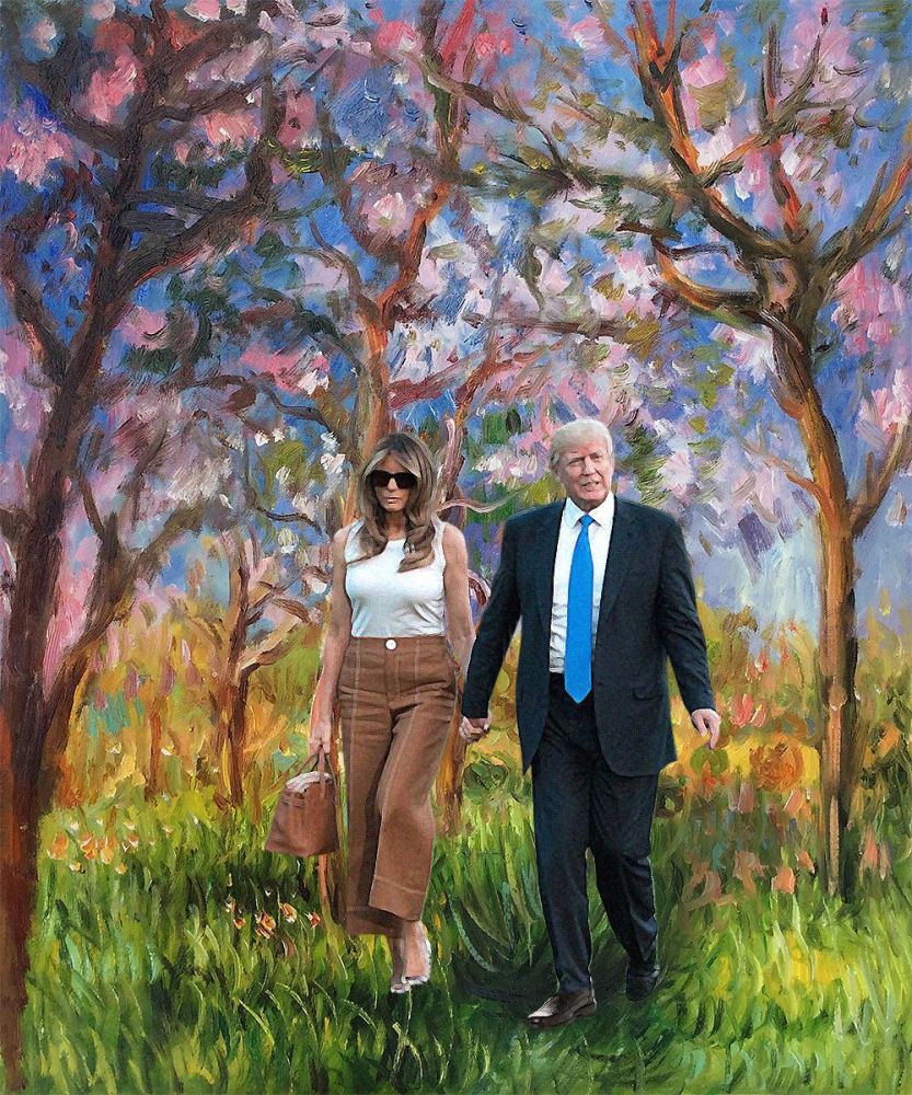 The Trump's in Springtime