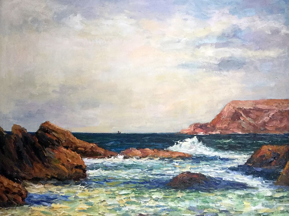 Belle-Ile-en-Mer, Evening, Cote Sauvage