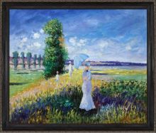 La Promenade (Argenteuil) Pre-Framed