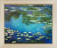 Water Lilies Pre-Framed