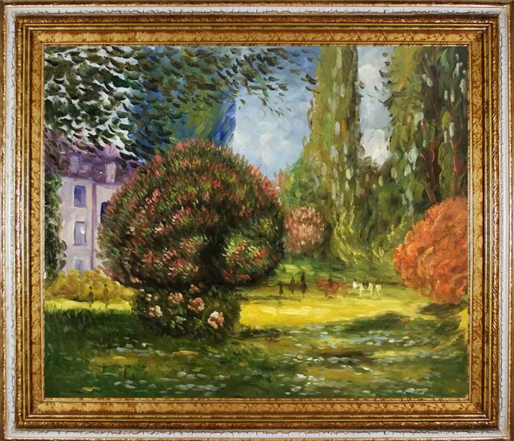 Il Parco Monceau Pre-framed - Tuscan Crackle Frame 20"X24"