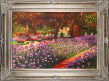 Artist's Garden at Giverny Pre-Framed