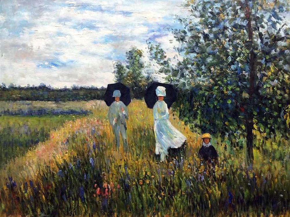 The Promenade Near Argenteuil