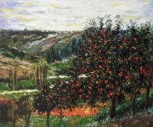 Apple Trees in Bloom at Vetheuil 1887