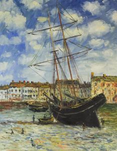 Boat at Low Tide, FeCamp 1881