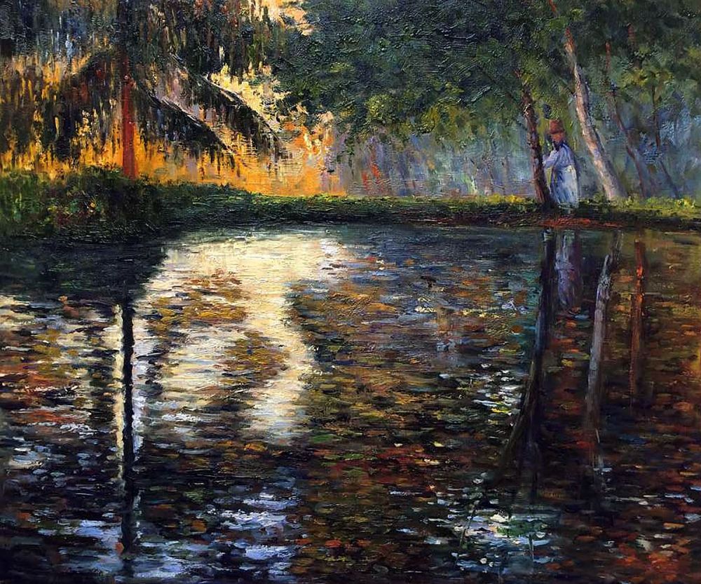 The Pond at Montgeron, 1876