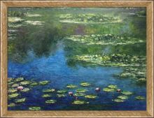 Water Lilies Pre-Framed