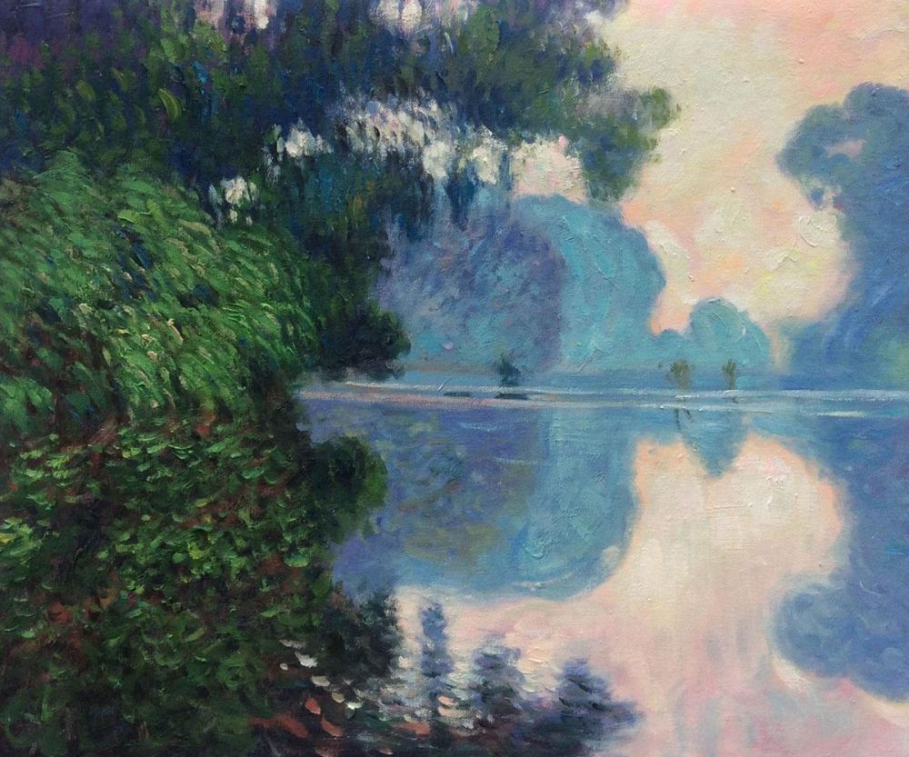 Morning on the Seine near Giverny