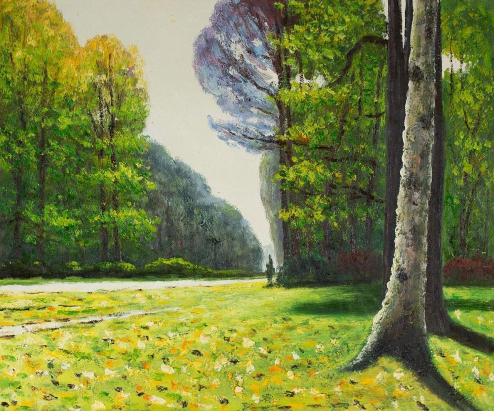 The Road to Bas-Breau, Fontainebleau