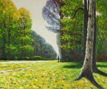 The Road to Bas-Breau, Fontainebleau