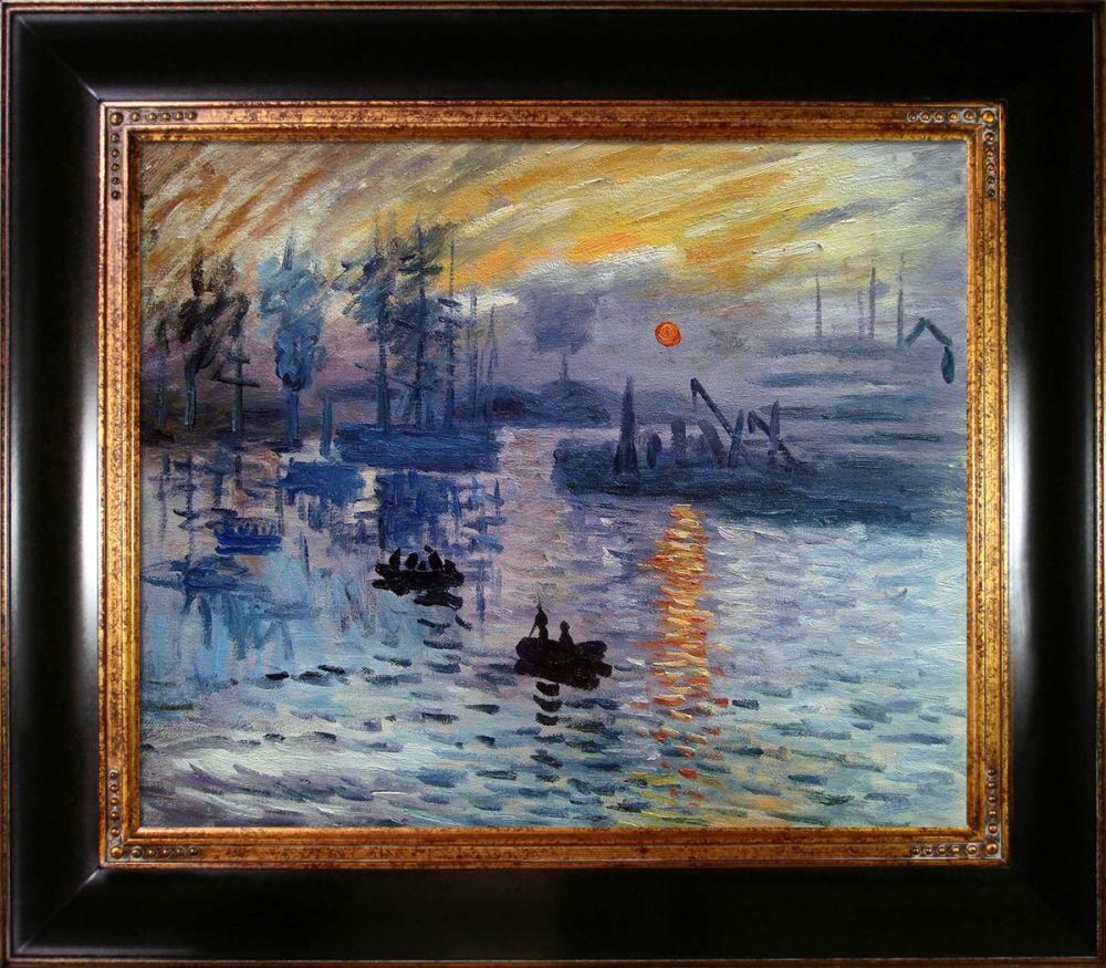 Impression, Sunrise Pre-Framed - Opulent Frame 20"X24"