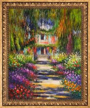 Garden Path at Giverny Pre-Framed