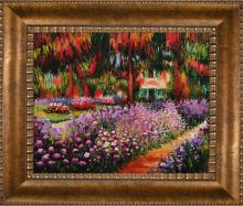 Artist's Garden at Giverny Pre-Framed