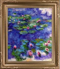 Water Lilies Pre-Framed