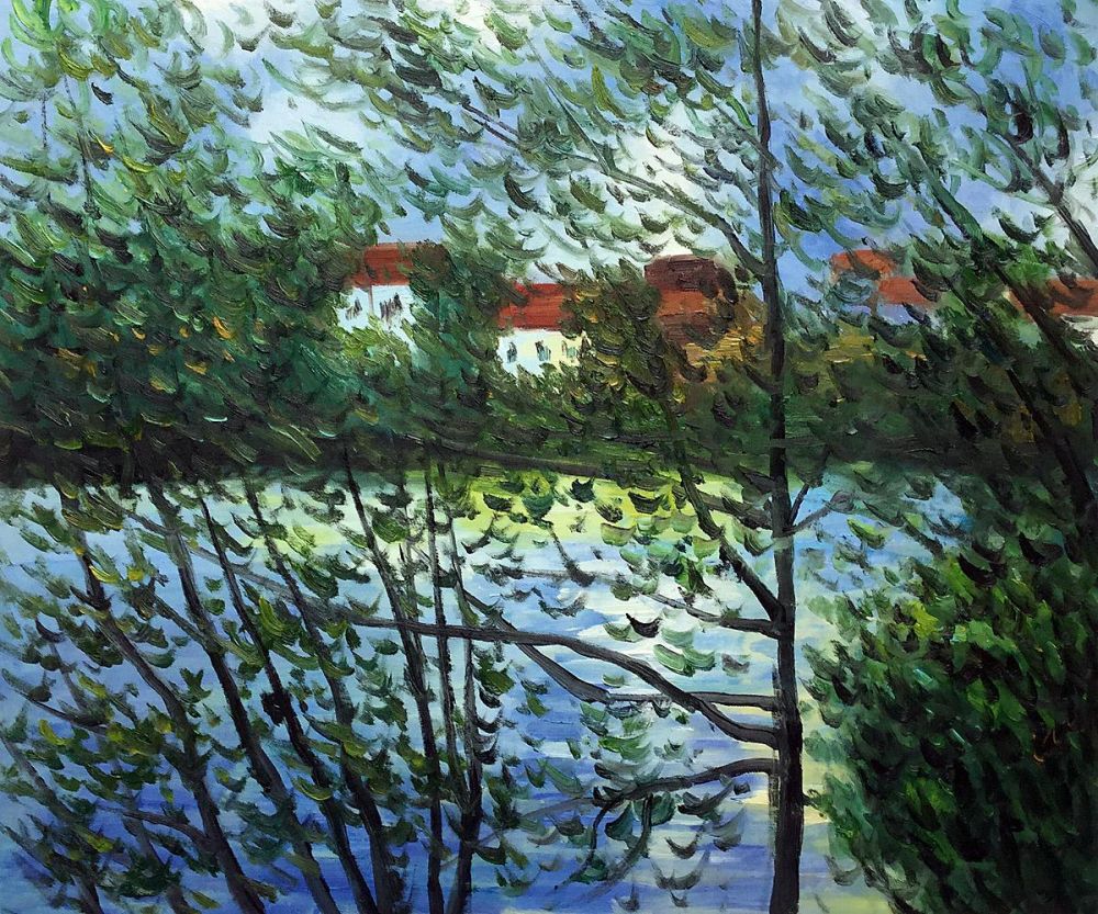 Springtime Through the Branches