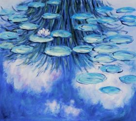 Water Lilies (violet)