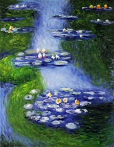 Water Lilies (blue-green)