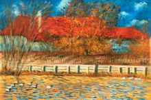 The Pond with Ducks in Autumn, 1873