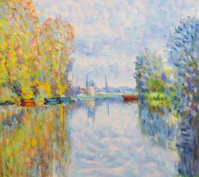 Autumn on the Seine at Argenteuil