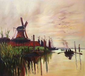 Windmill at Zaandam