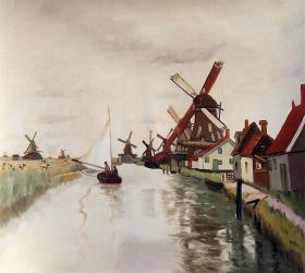 Windmills in Holland