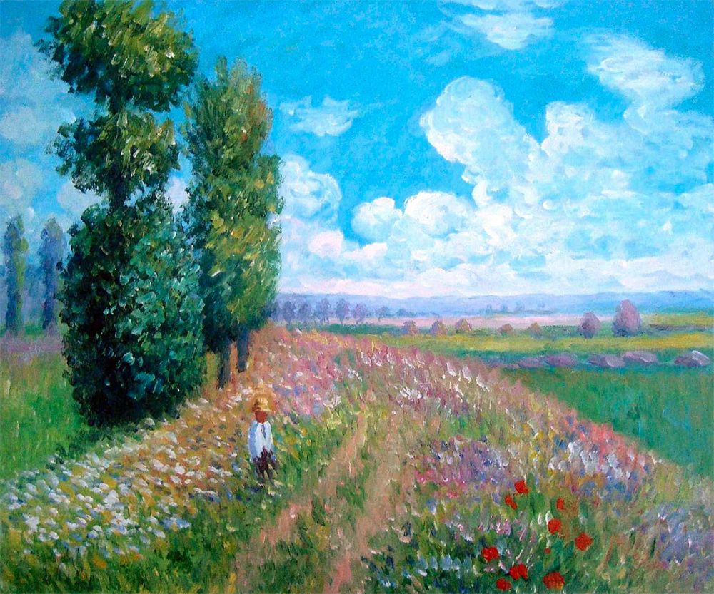 Field with Poplars