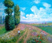 Field with Poplars